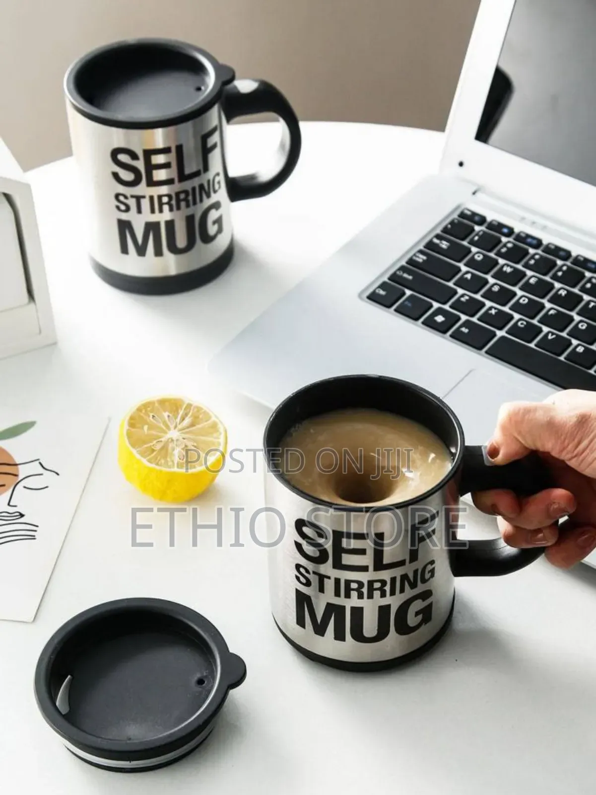 Self Stirring Mug