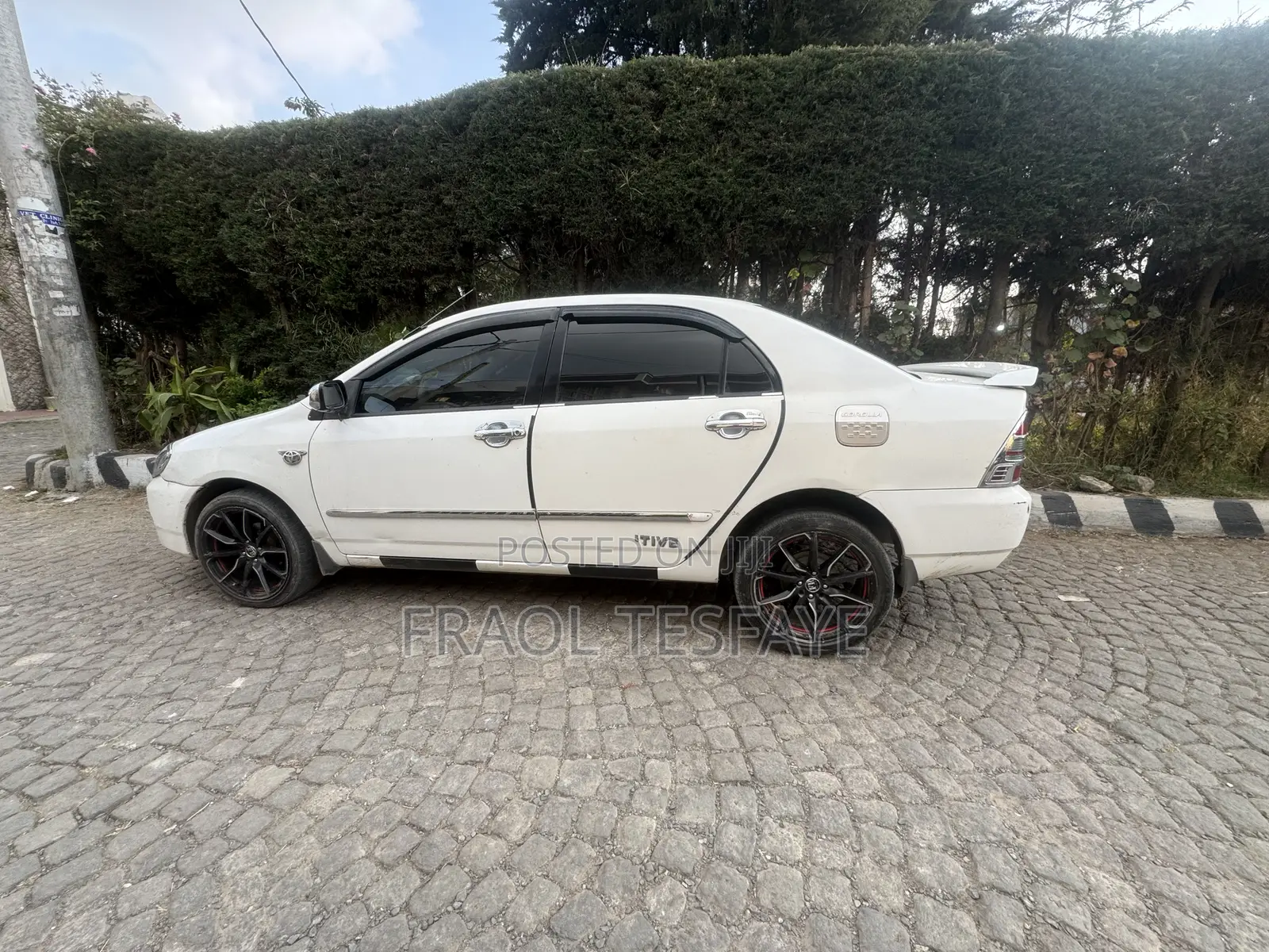 Toyota Corolla Sedan 2003 White