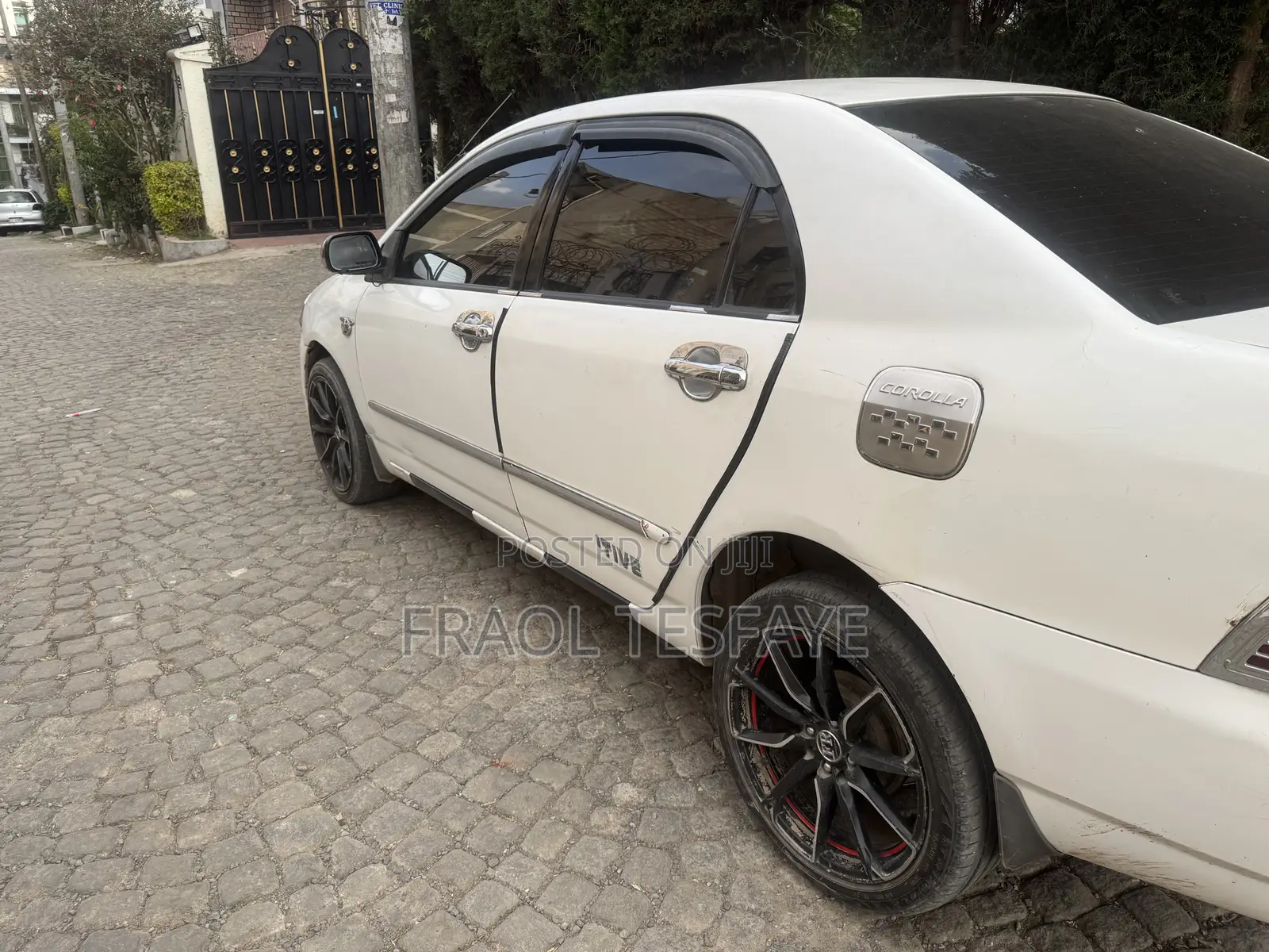Toyota Corolla Sedan 2003 White