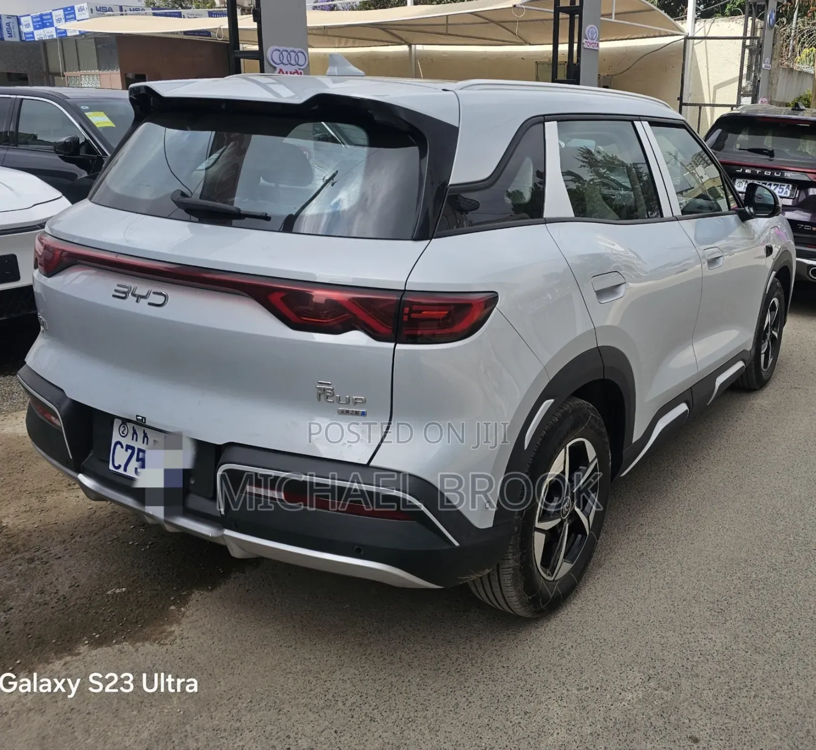 BYD Yuan Up 2025 Silver