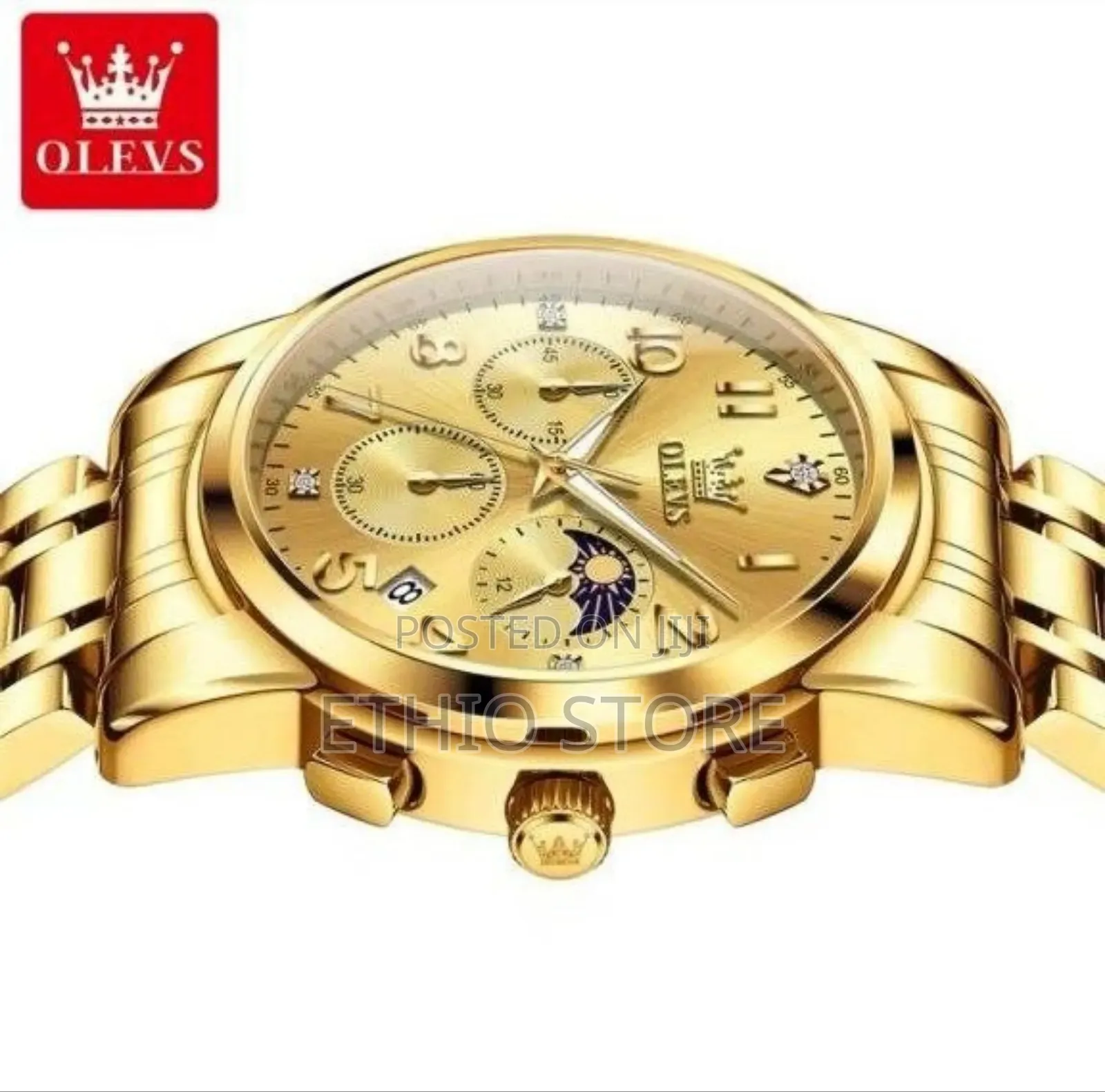 Olevs Quartz Watch 30m Waterproof