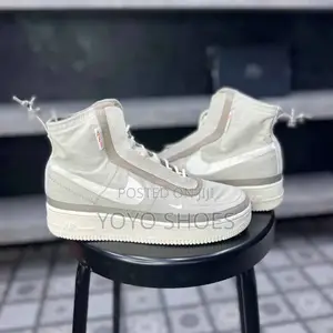 Nike Air Force 1 Shell Sail Grey Fashion Shoes