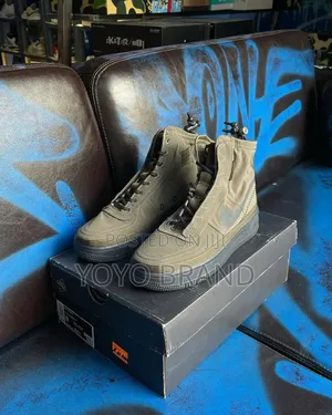 Nike Air Force 1 Shell Sail Green Boots