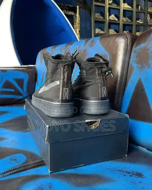 Nike Air Force 1 Shell Sail Black Boots