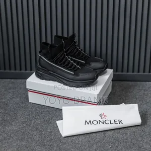Photo - Moncler Balck Fashion Shoes