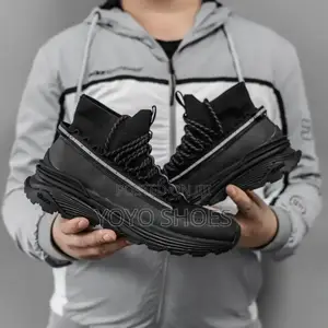 Moncler Balck Fashion Shoes