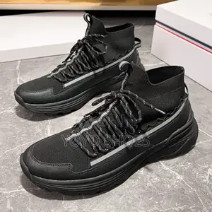Moncler Balck Fashion Shoes
