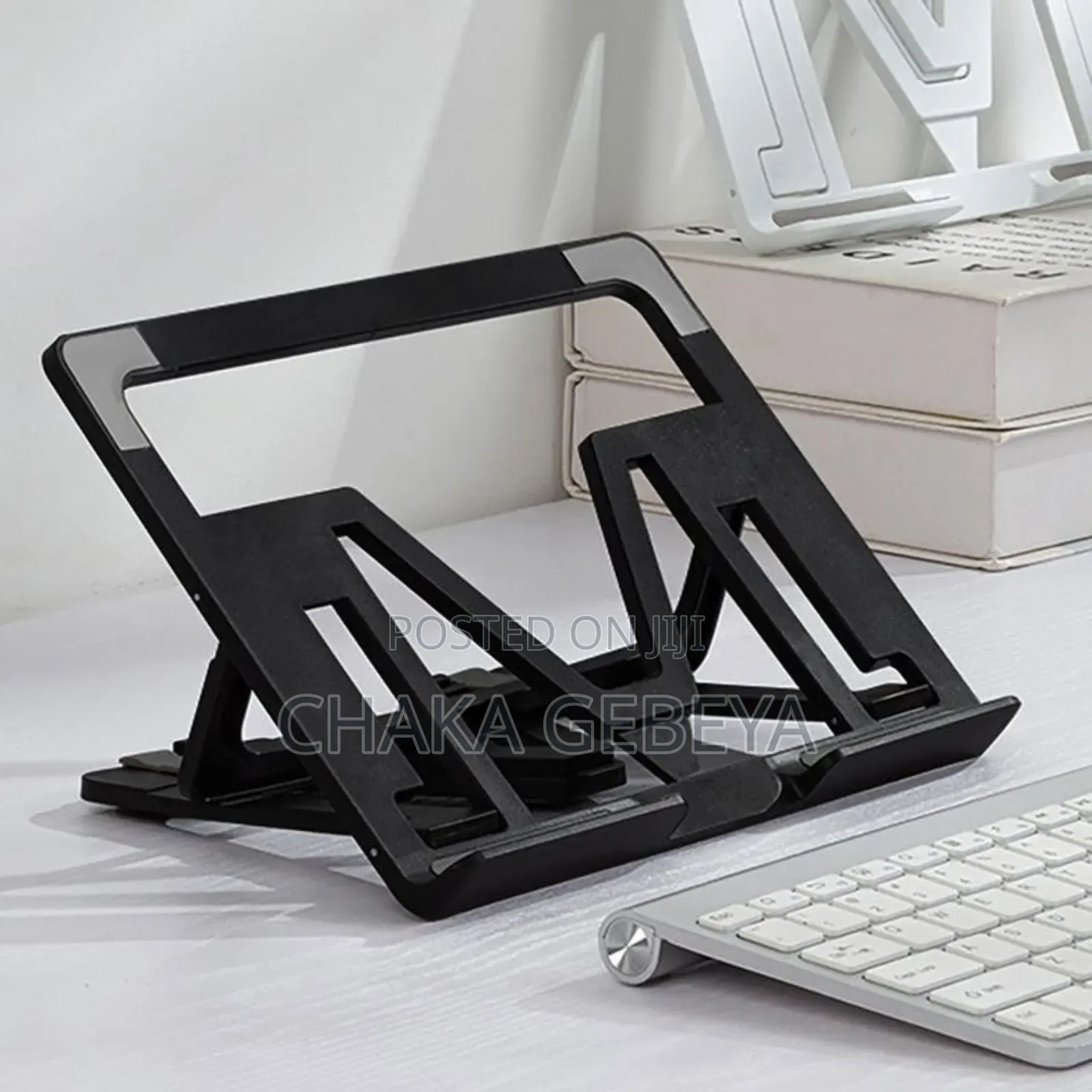 Ergonomic Laptop Tablet Stand - Adjustable Angle
