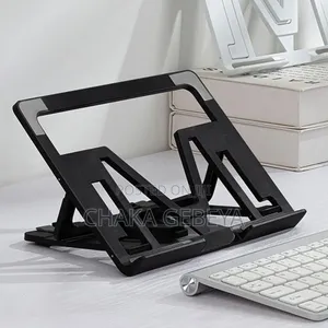 Photo - Ergonomic Laptop Tablet Stand - Adjustable Angle