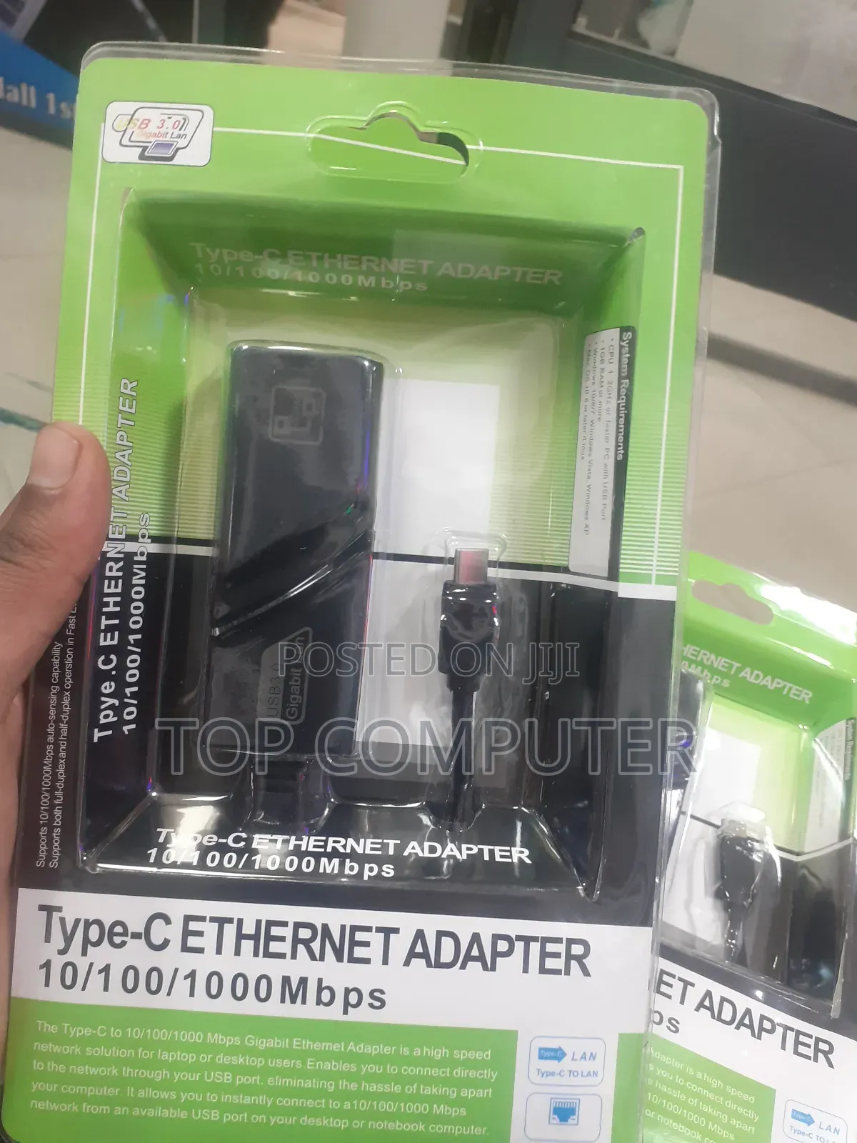 Type C to Ethernat Adapter
