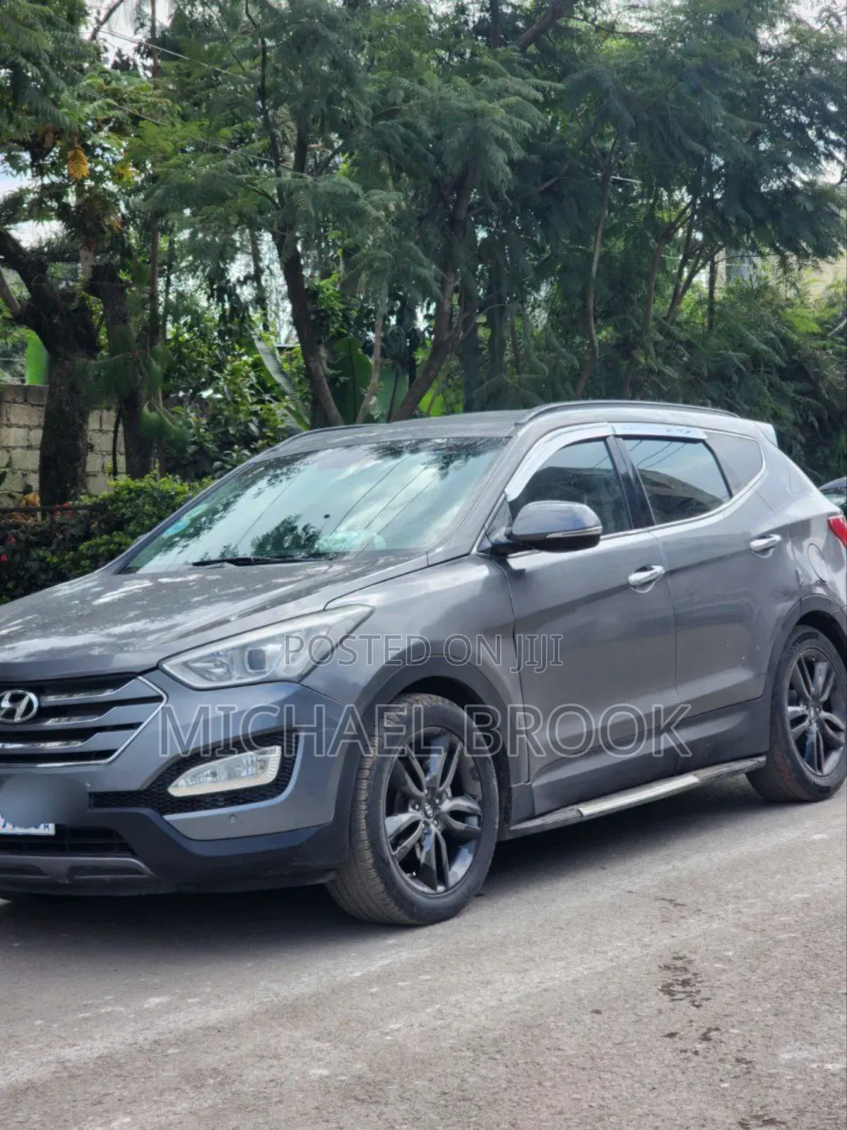 Hyundai Santa Fe 2015 Gray