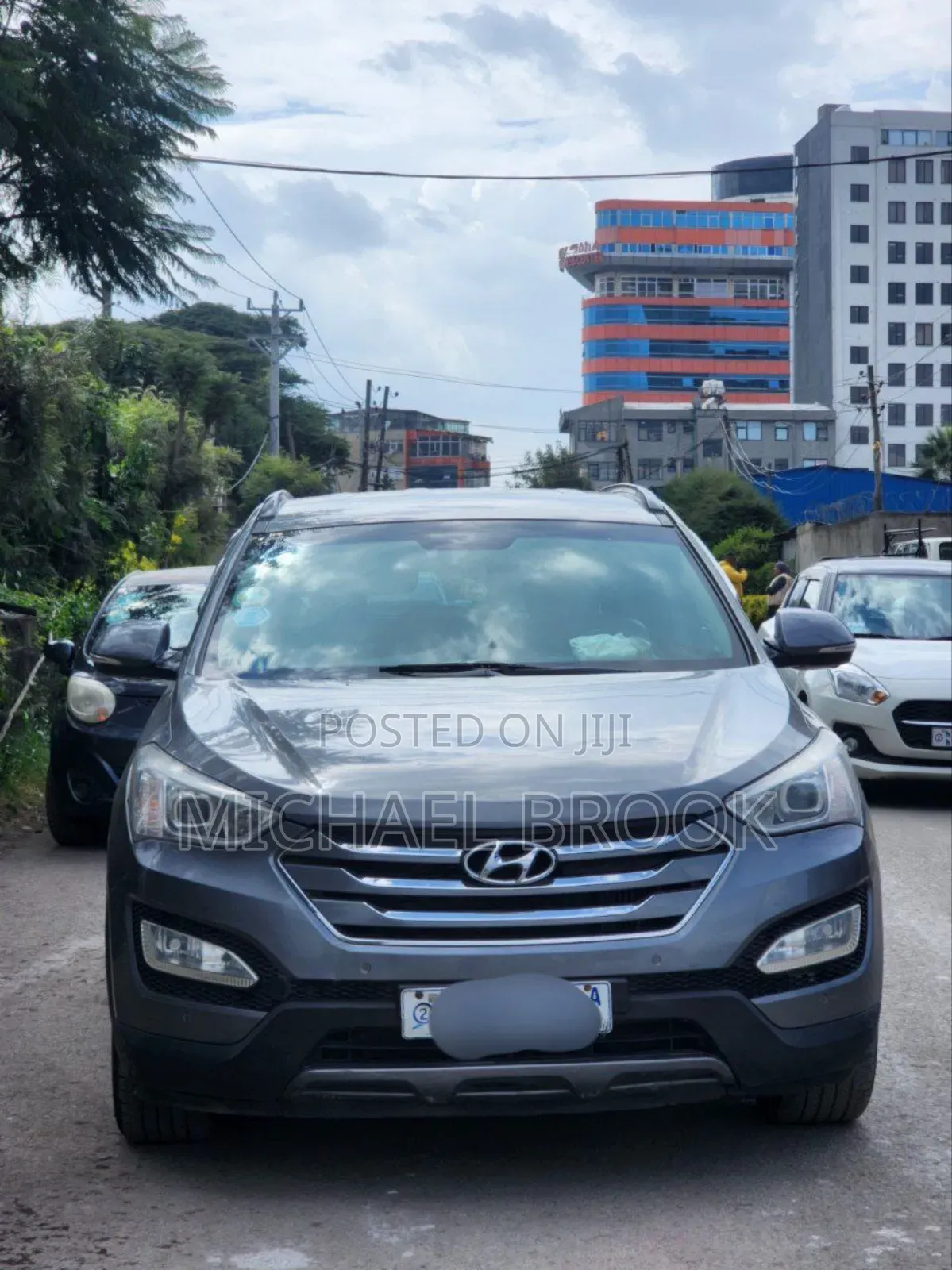 Hyundai Santa Fe 2015 Gray