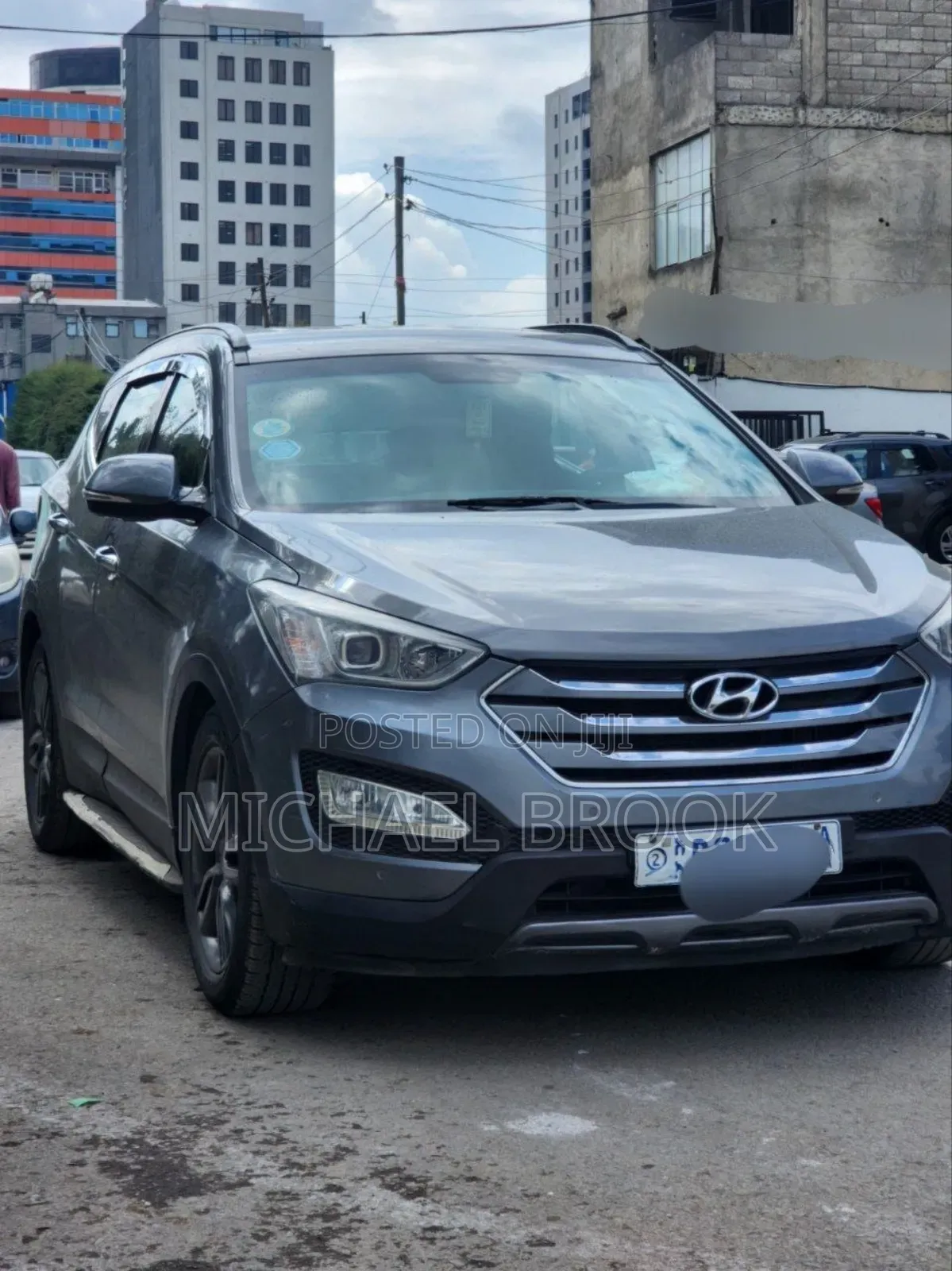 Hyundai Santa Fe 2015 Gray
