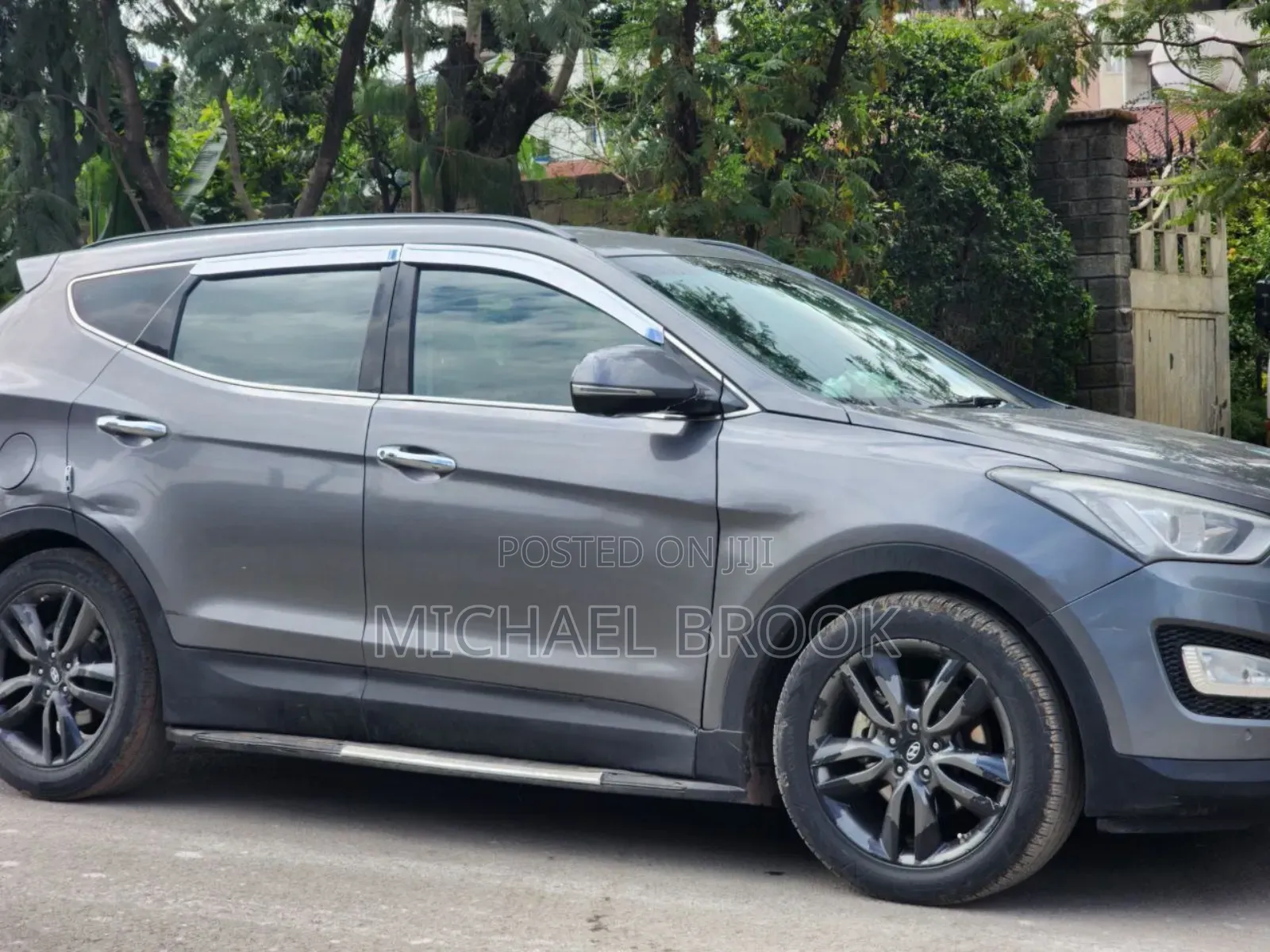 Hyundai Santa Fe 2015 Gray