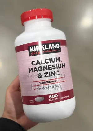 Photo - Calcium,Magnesium Zinc With Vitamin D3 600 Tablets Original From Usa