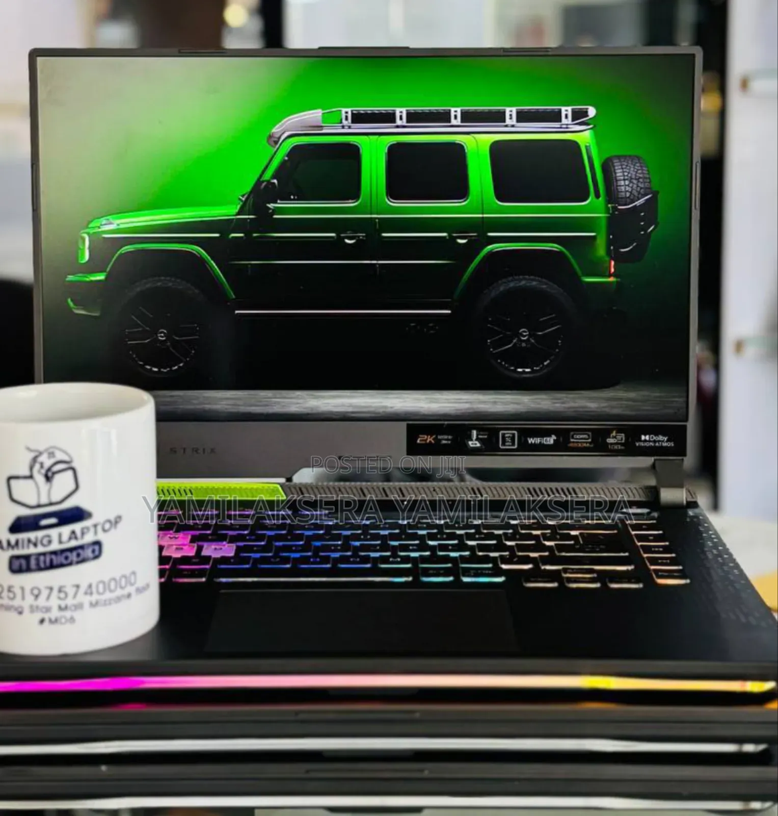 New Laptop Asus ROG Strix G16 G614 16GB AMD Ryzen 9 SSD 1T