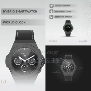 Photo - Levelo Oak Hybrid Smartwatch - Classic Design + Amoled Display