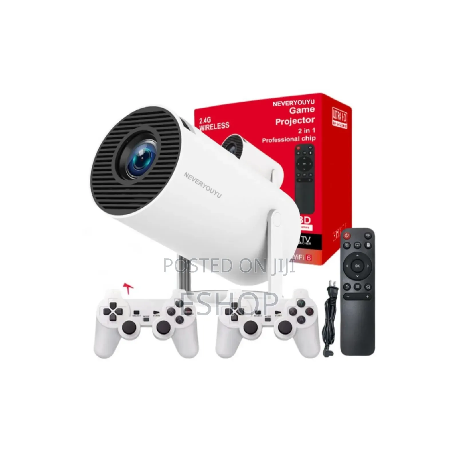 The Versatile Entertainer: 1080p Android Projector for Gaming, Sports