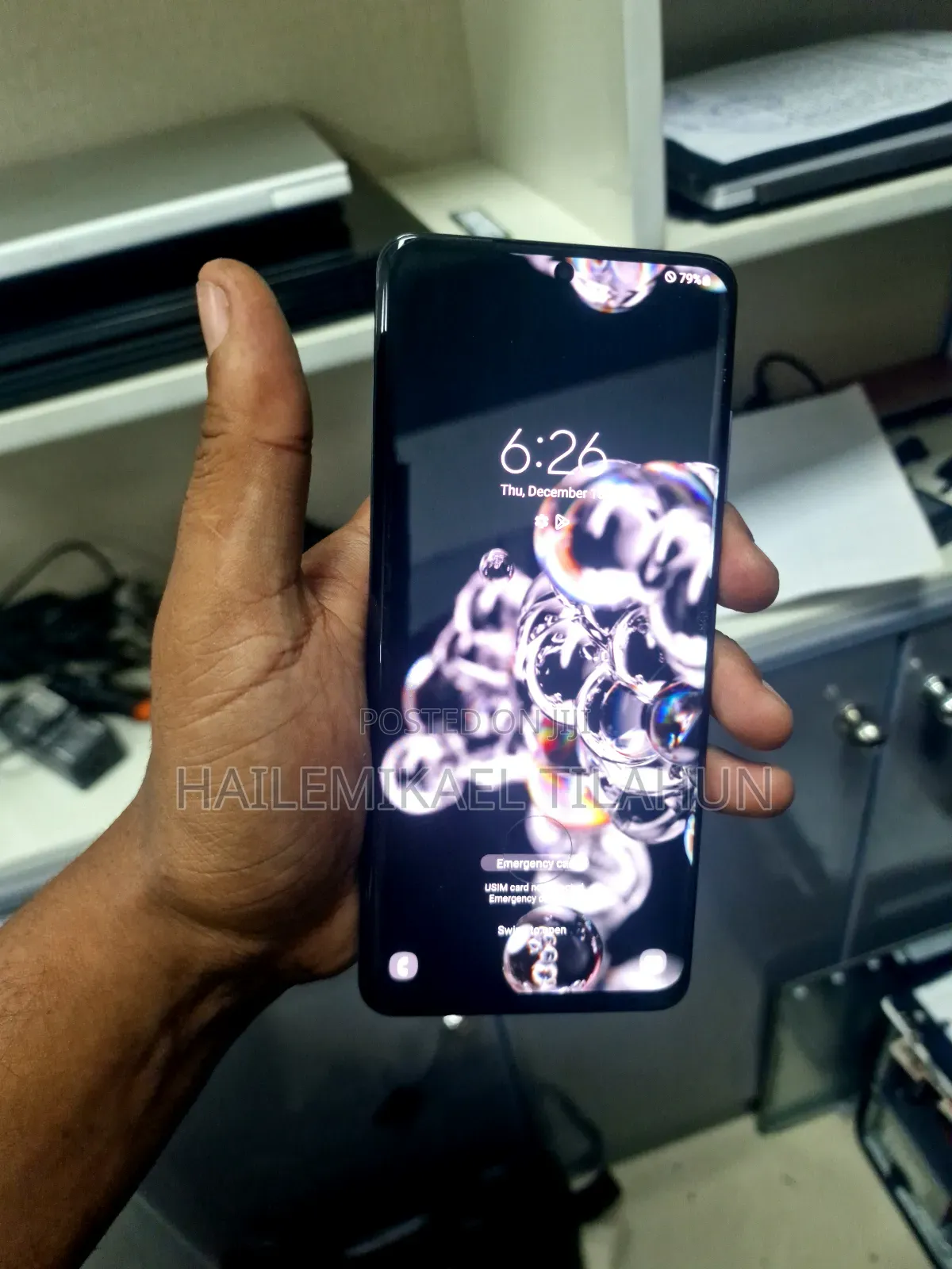 New Samsung Galaxy S20 Ultra 5G 256 GB Black