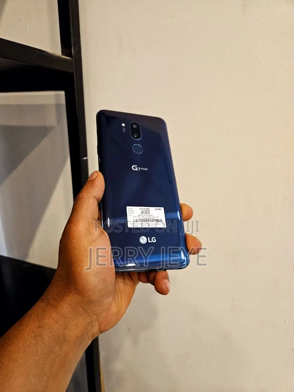 New LG G7 ThinQ 64 GB Black