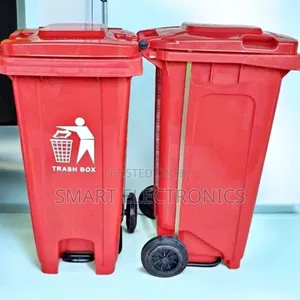 Photo - Trash Box 120l Heavy-duty Trash Can – Strong, Clean Built To Last!