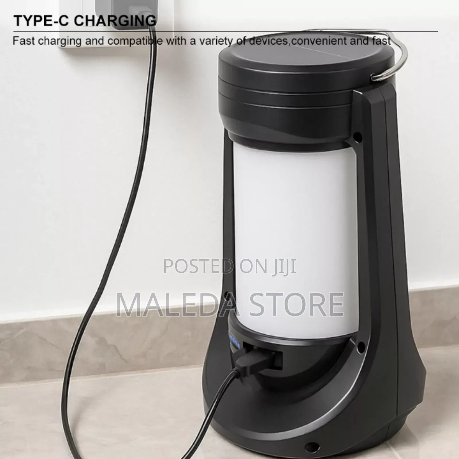 Flickering Solar Camping Light