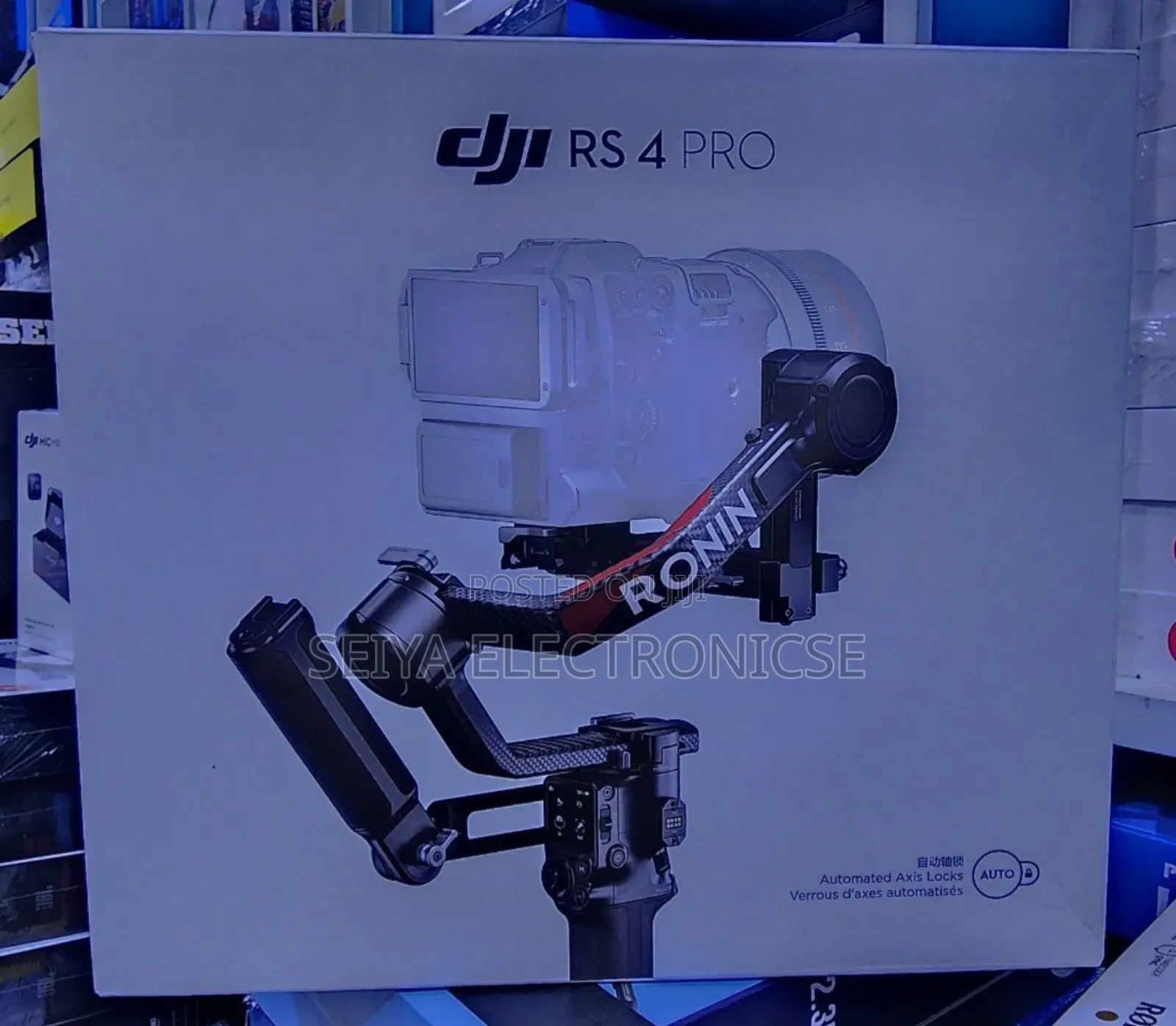 Dji Rs 4 Pro 3-Axis Gimbal Stabilizer.