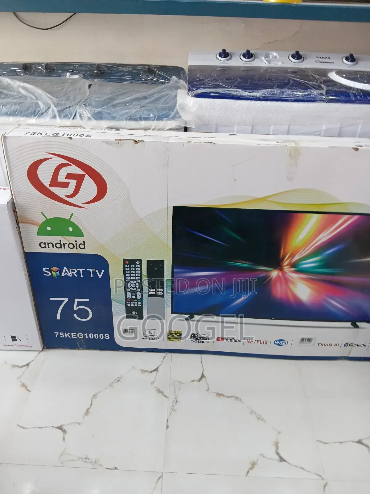 Gl 75 Inch Double Bord Quality Smart Tv