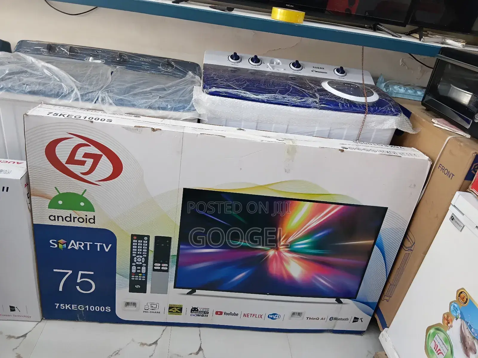 Gl 75 Inch Double Bord Quality Smart Tv