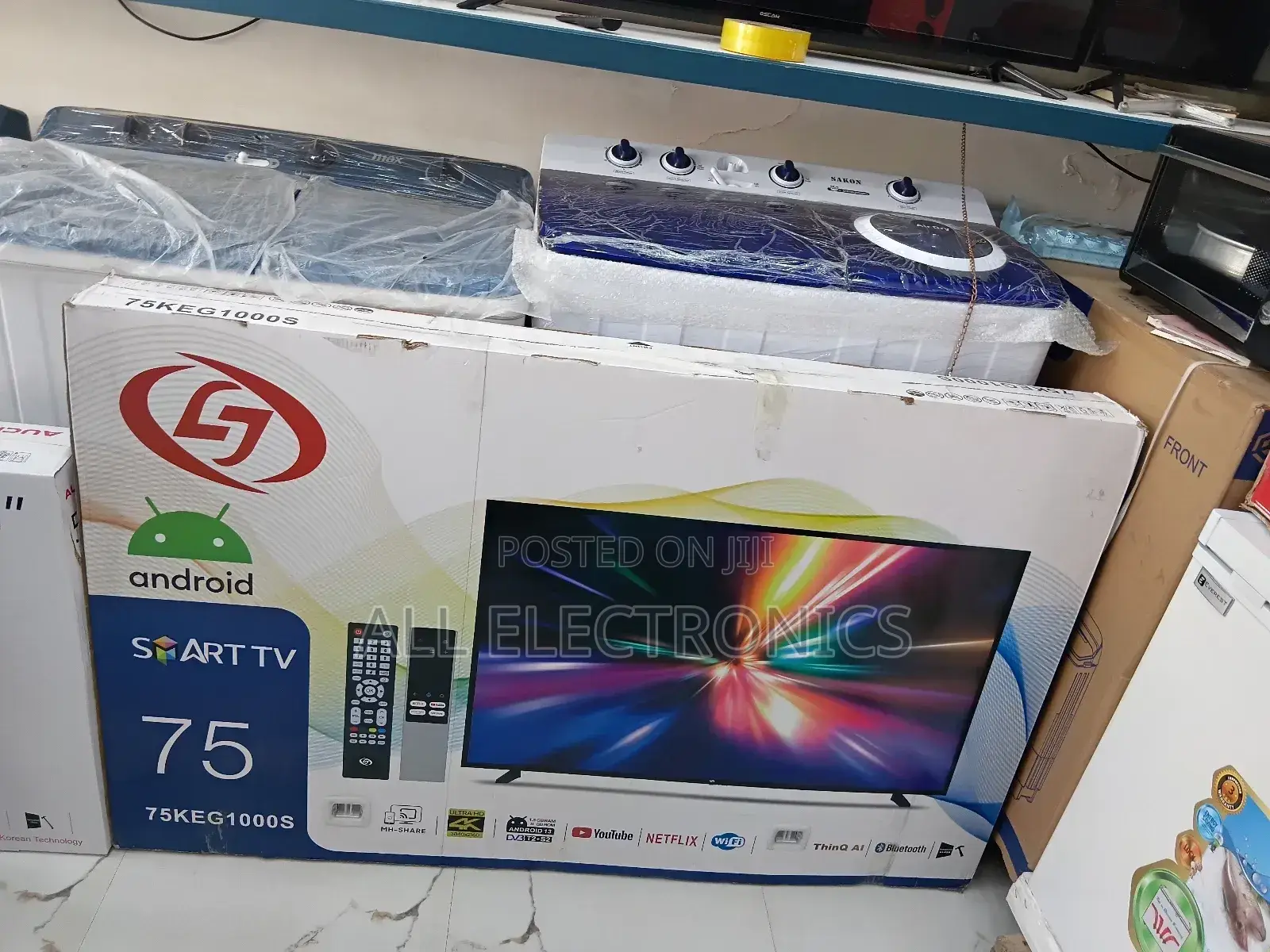 Gl 75 Inch Double Bord Quality Smart Tv