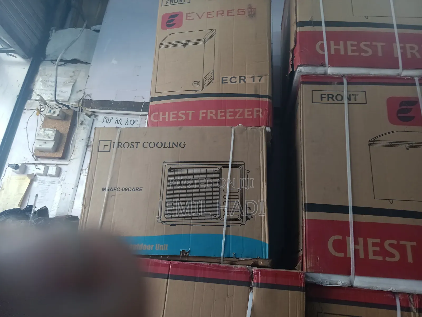 Everest Chest Freezer Model Ecr 500l Brand New