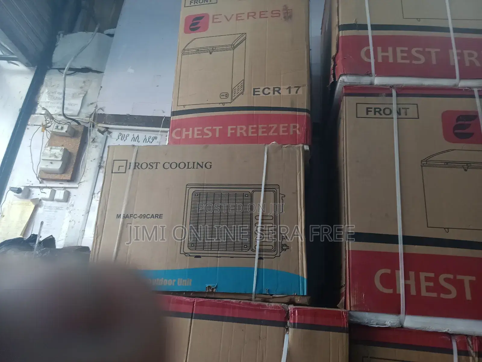 Everest Chest Freezer Model Ecr 500l Brand New