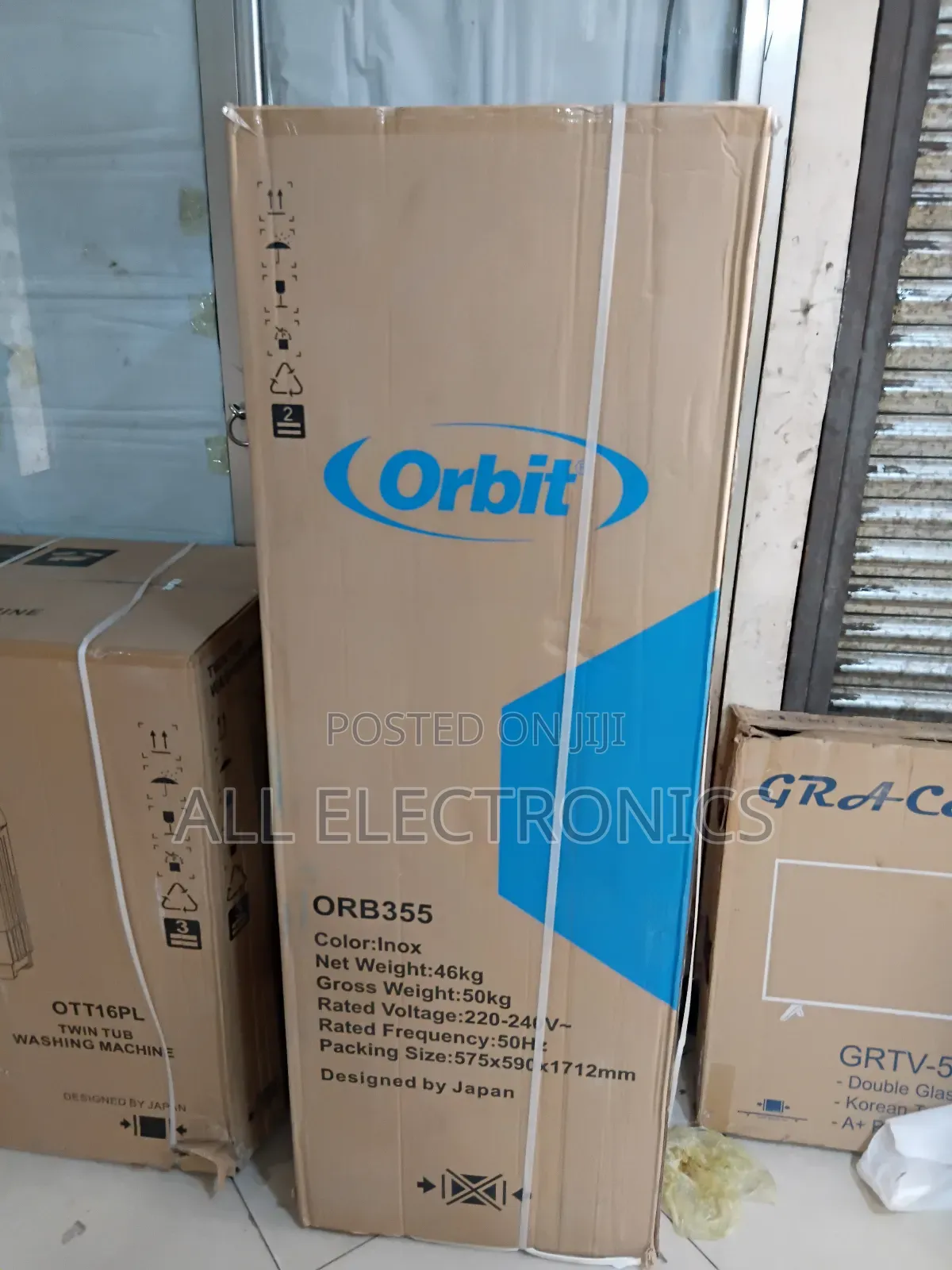 Orbit 355 Moodel Fan System Best Fridge