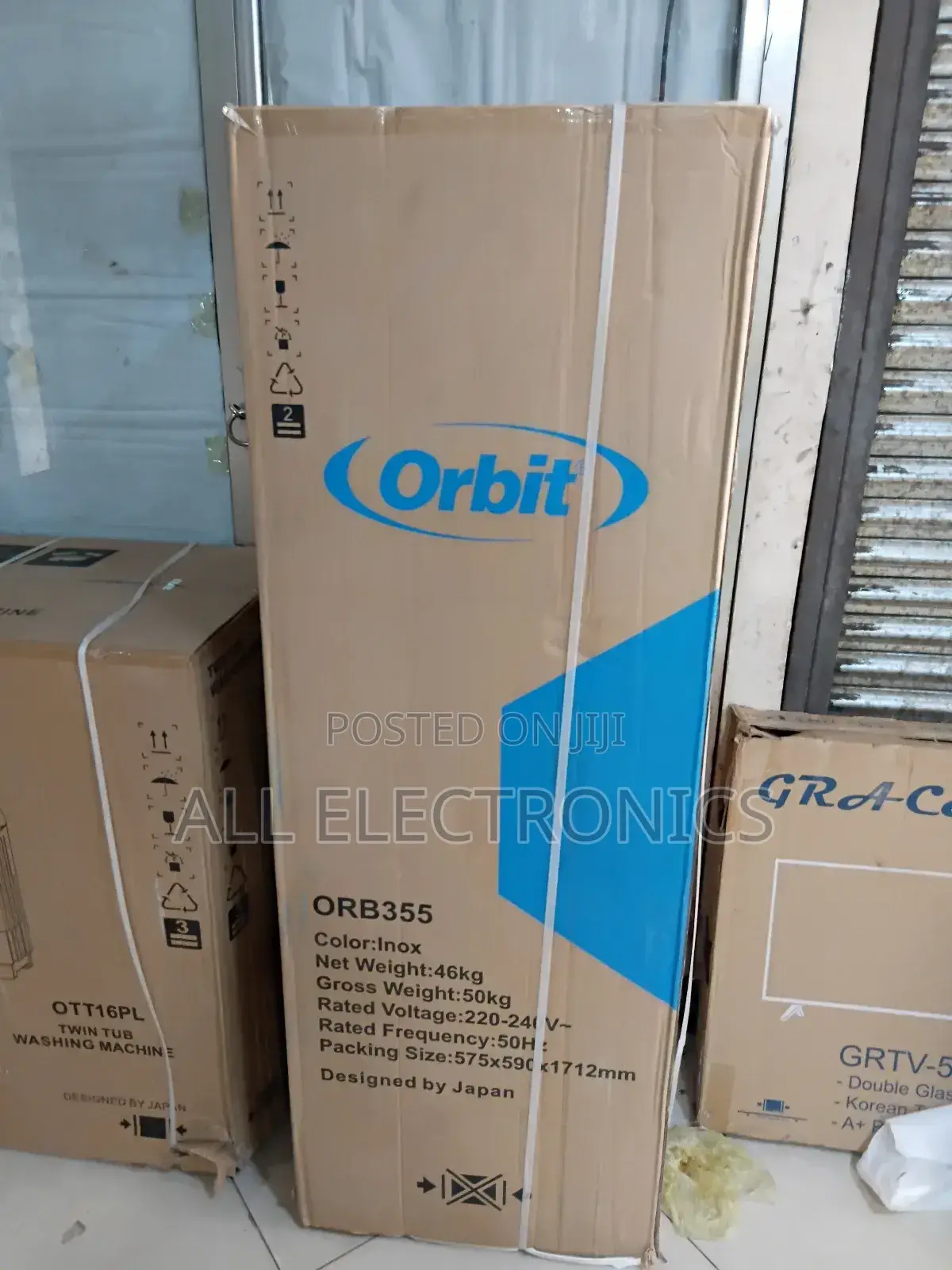 Orbit 355 Moodel Fan System Best Fridge