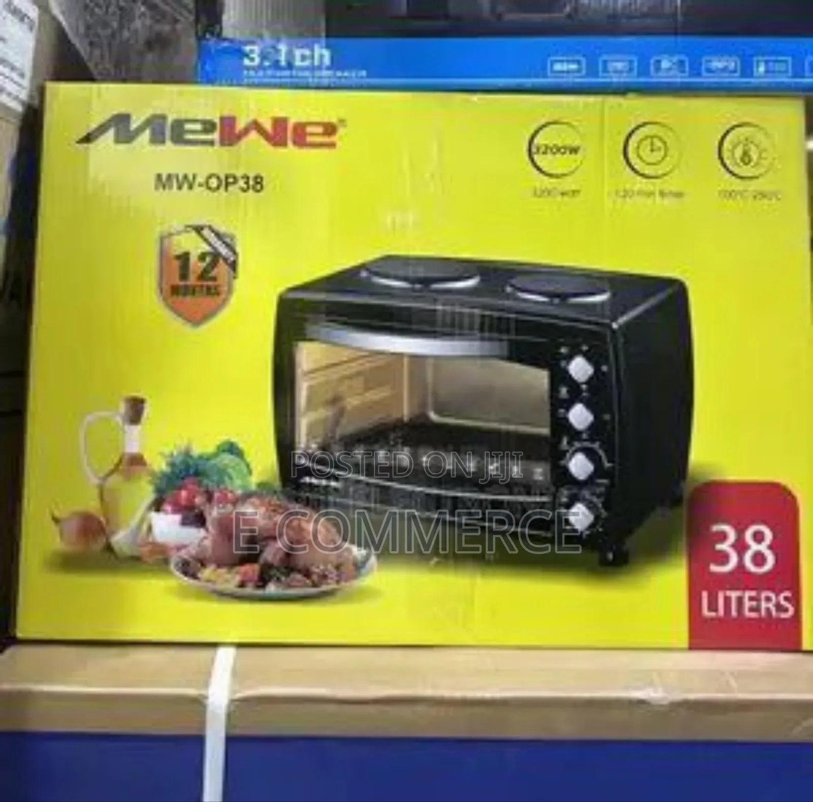 Mewe ባለ ስቶቭ Mini Oven
