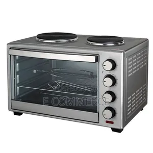 Photo - Delta Europe Minioven 48-ltr.Electric Toaster Oven With Two Hot-Plates