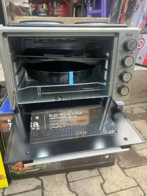 Delta Europe Minioven 48-ltr.Electric Toaster Oven With Two Hot-Plates