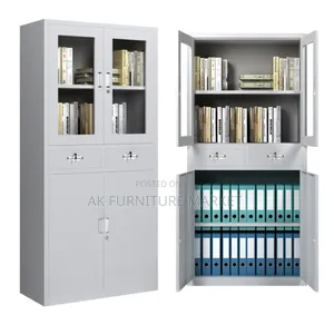 Modern Metal Office Shelving