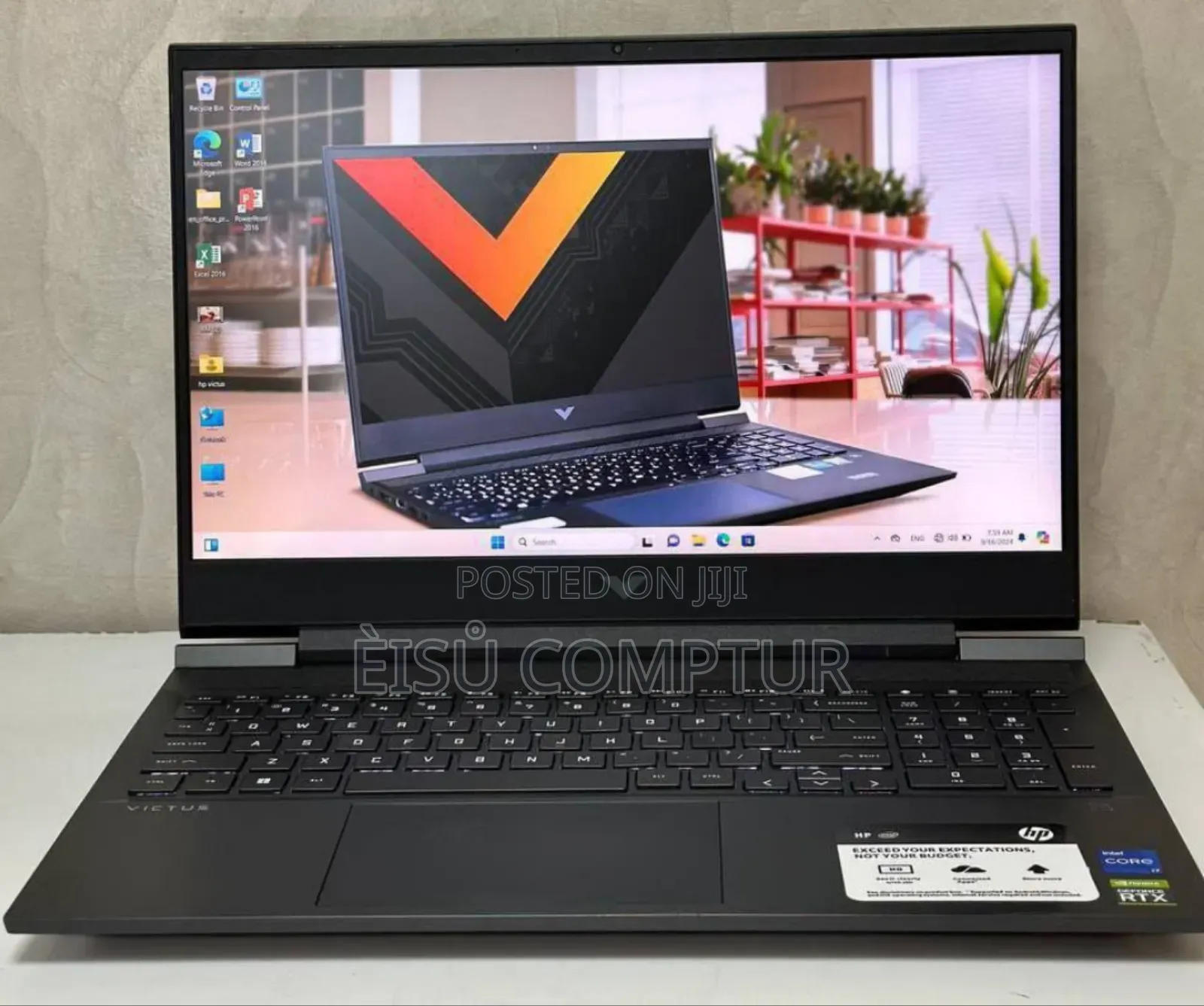 New Laptop HP Victus 16 16GB Intel Core I7 SSD 512GB