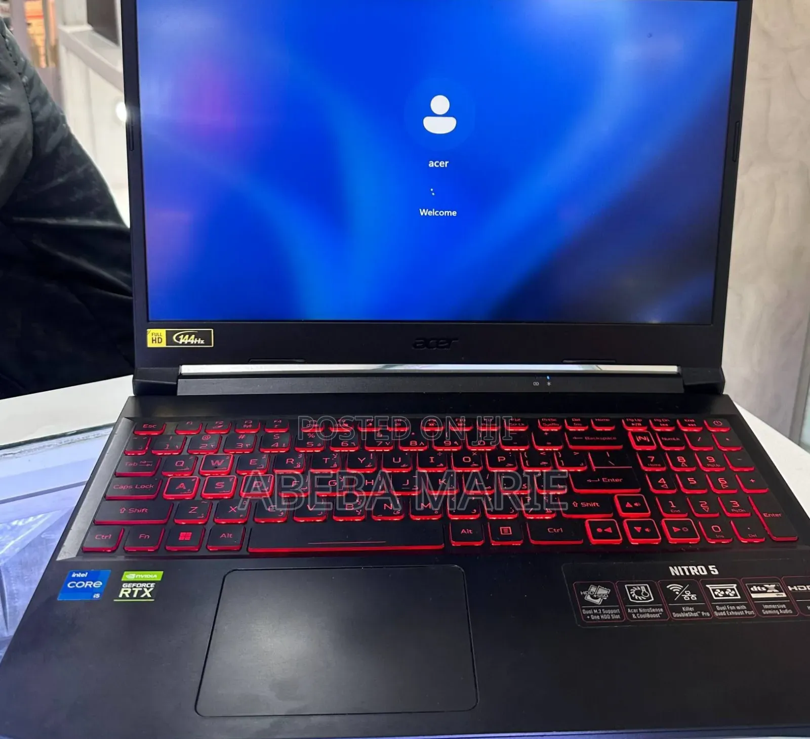 New Laptop Acer Nitro 5 16GB Intel Core I5 SSD 512GB