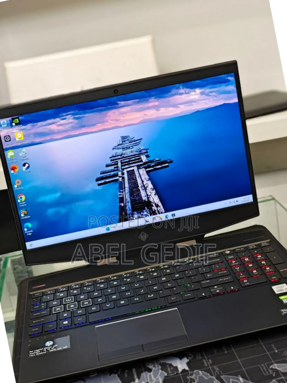 New Laptop HP Omen 15 16GB Intel Core I7 SSD 1T