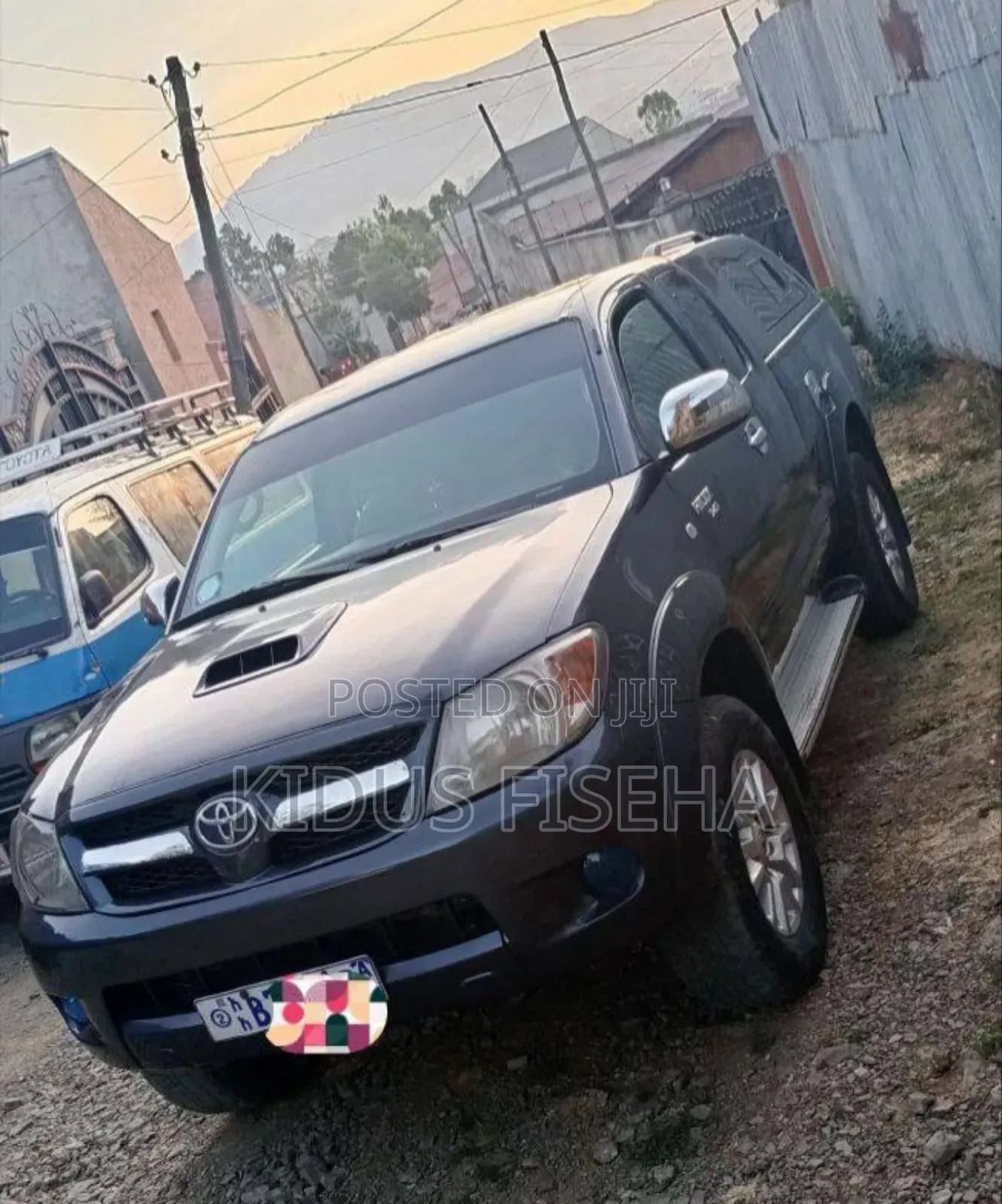 Toyota Hilux 2.5 D-4D Extra Cab 2008 Black