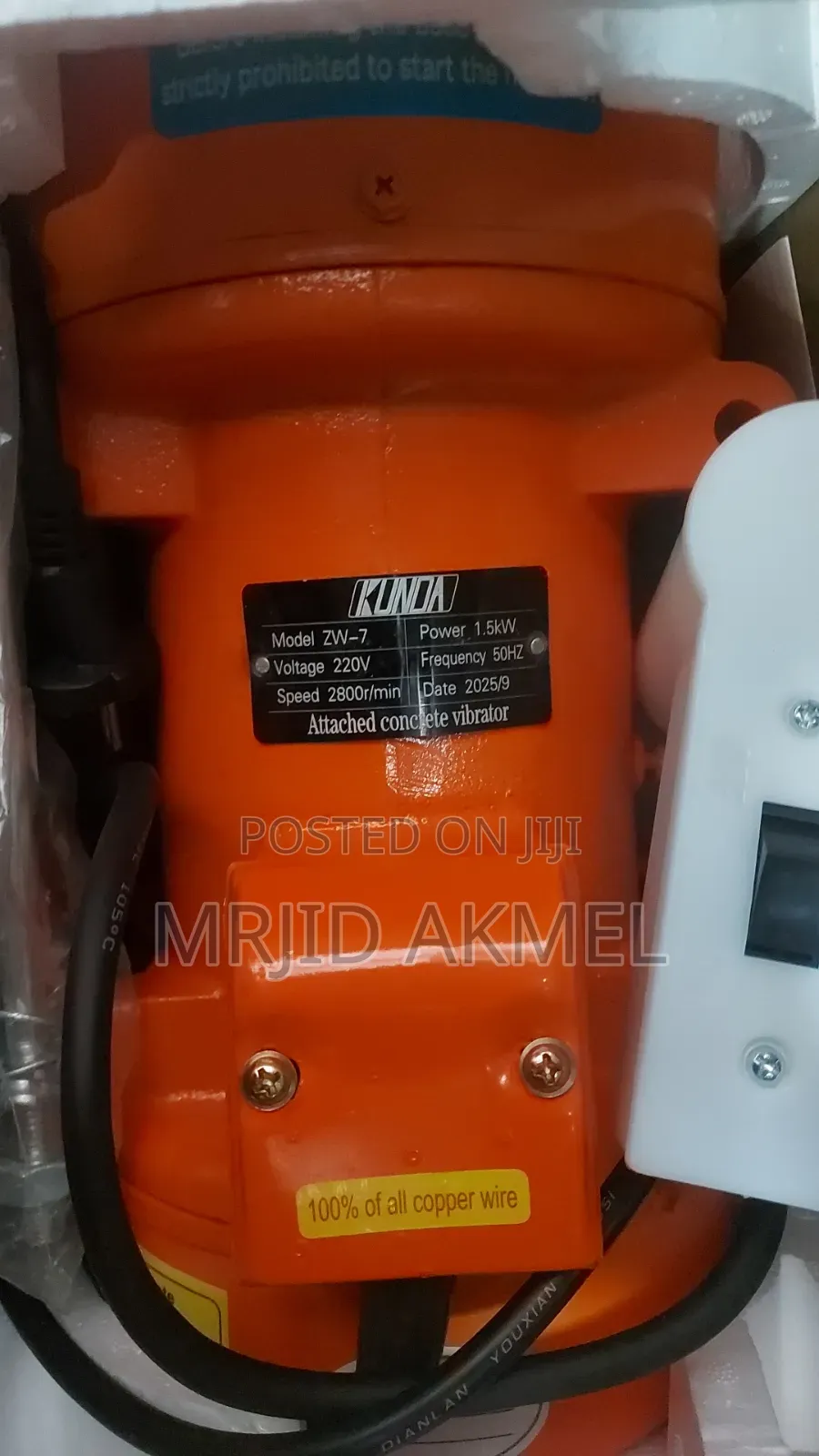 Vibro Dinamo 2hp 1.5kw 220v