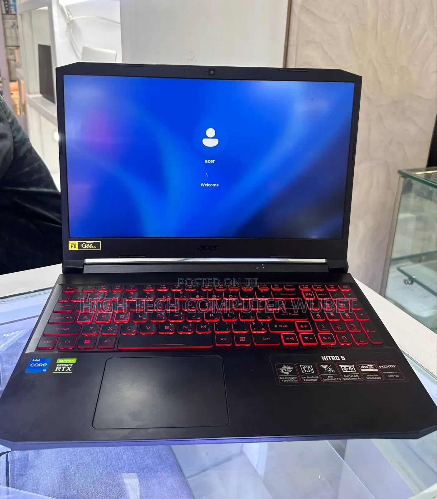 New Laptop Acer Nitro 5 16GB Intel Core I7 SSD 512GB