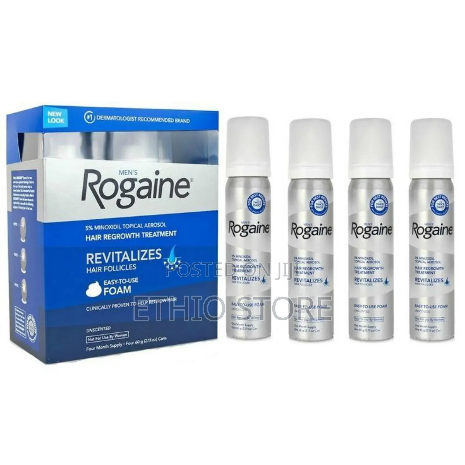 Men’S Rogaine 5% Minoxidil Topical Foam