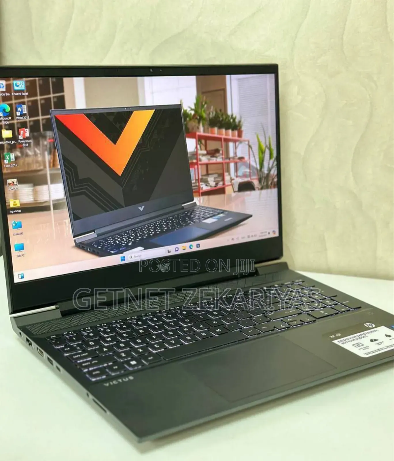 New Laptop HP Victus 16 16GB Intel Core I7 SSD 512GB