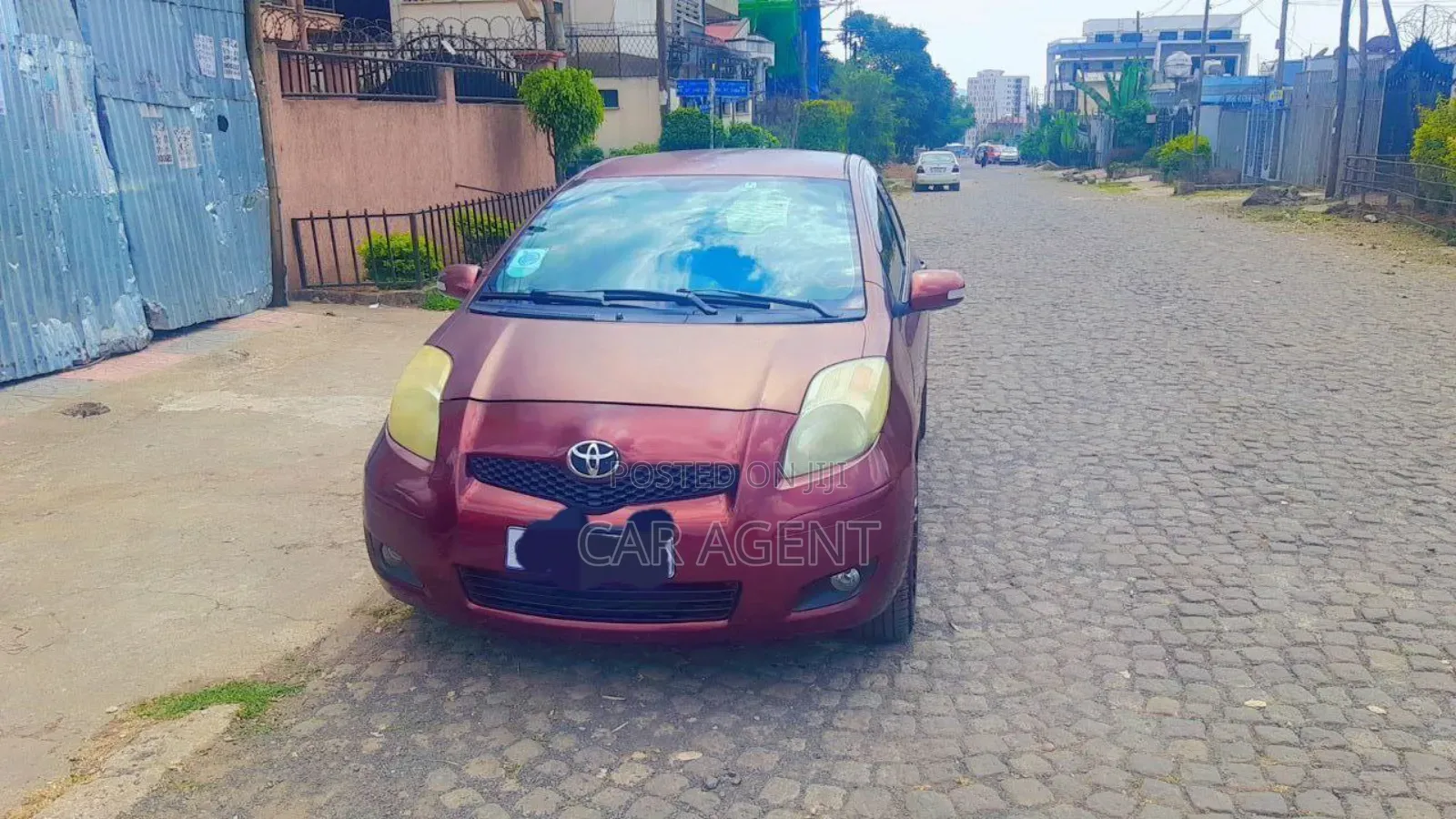 Toyota Yaris 2010 Red