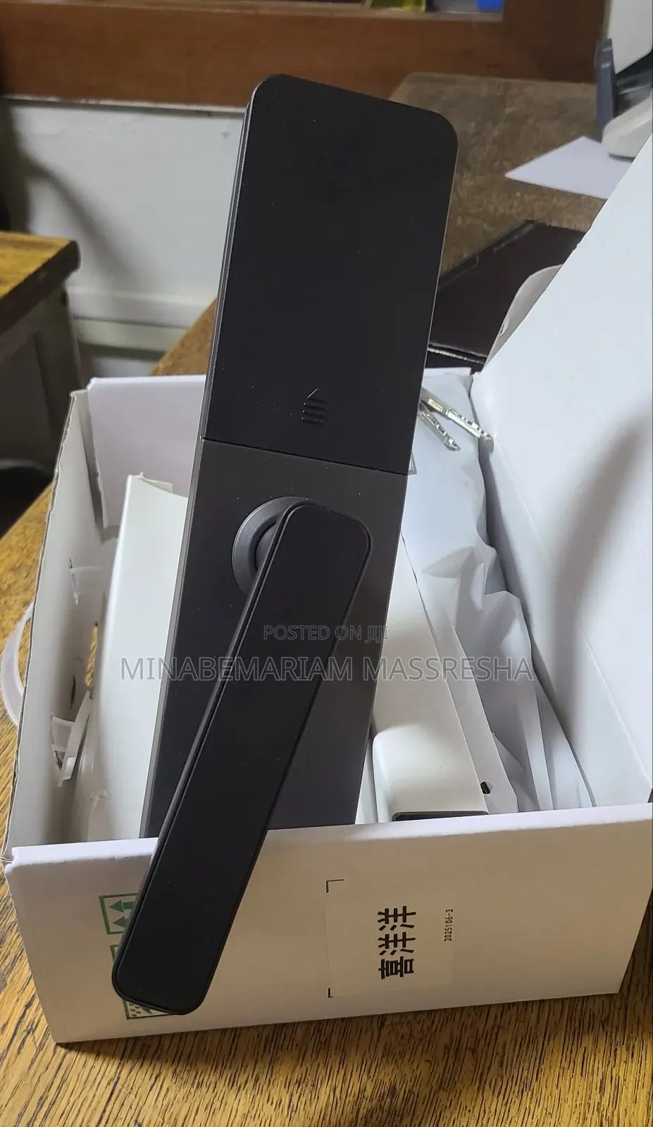 Smart Door Lock – Fingerprint, Pin Card | Free Installation