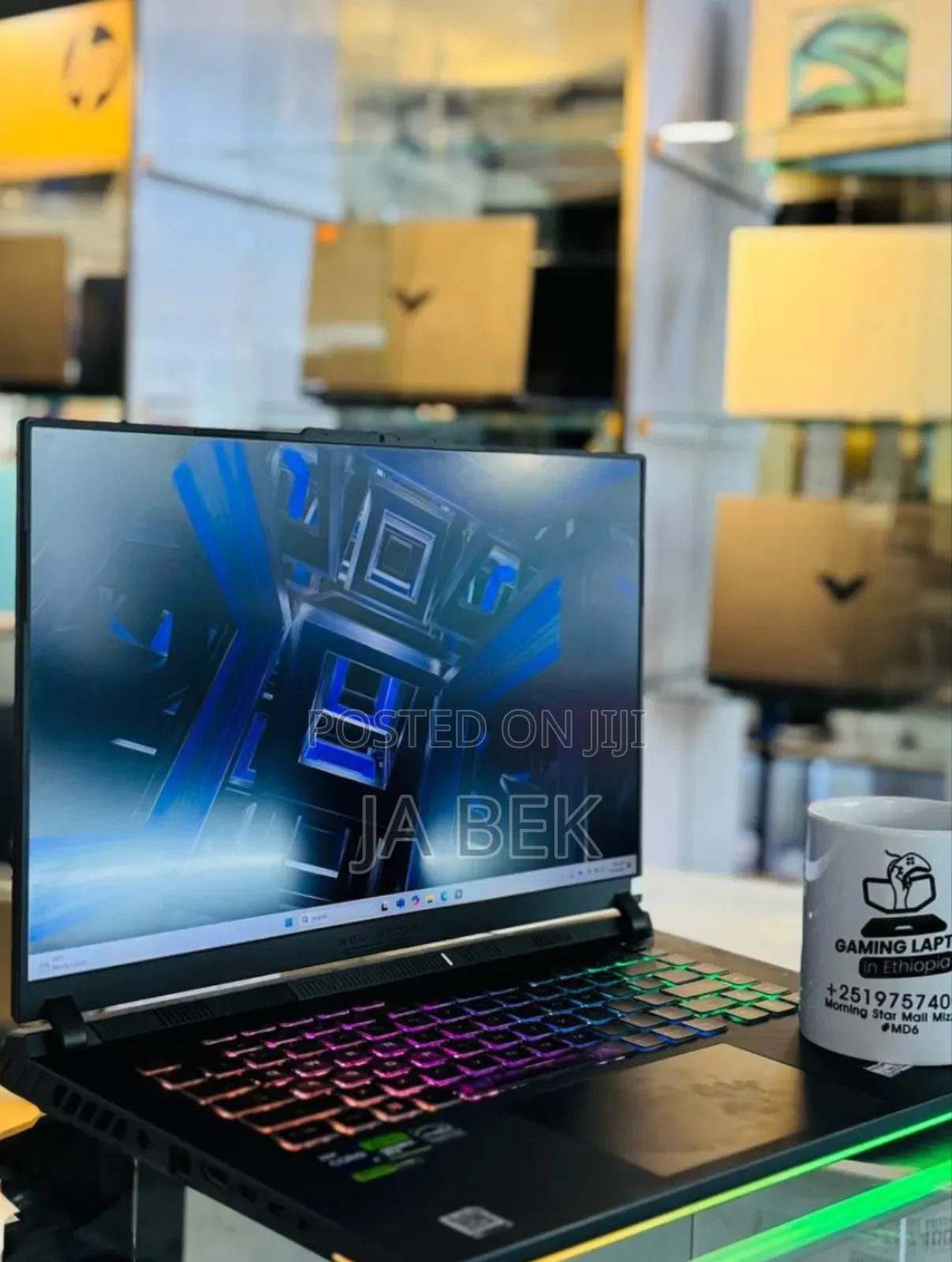 New Laptop Asus ROG Strix G16 G614 16GB Intel Core I9 SSD 1T