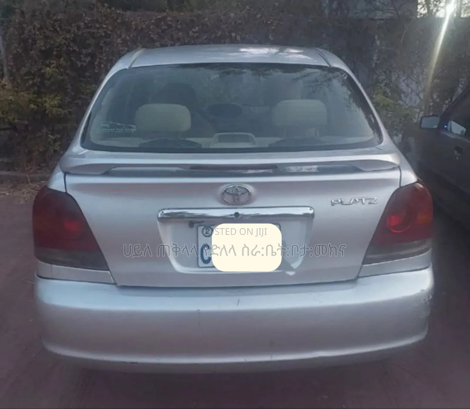 Toyota Platz 2003 Silver